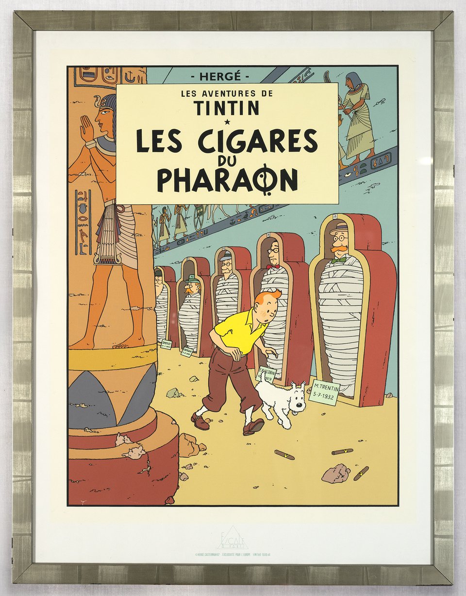 Les aventures de Tintin, Les Cigares du Pharaon