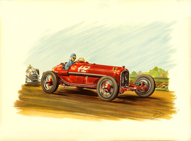 Alfa-Roméo, Ferrari
