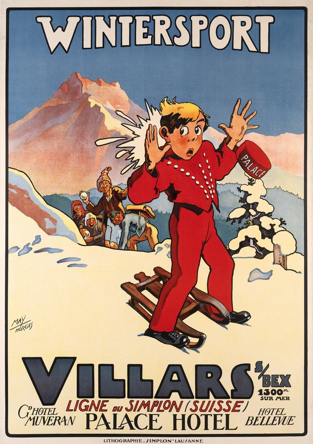 Villars, Palace Hotel, Wintersport