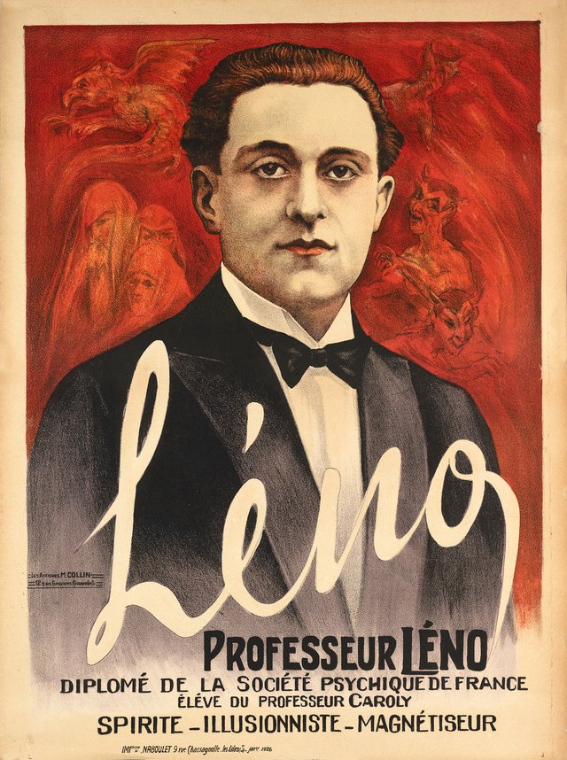 Professeur Léno, Spirite Illusionniste Magnétiseur