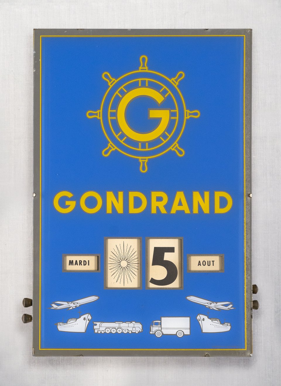 Gondrand – Vintage poster – ANONYMOUS – 1965