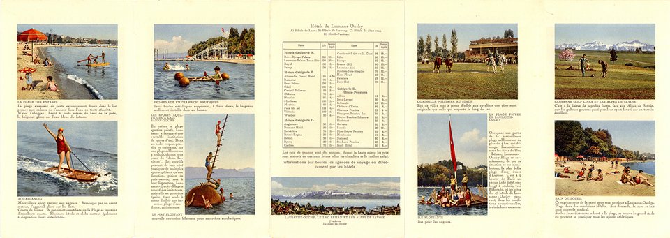 Lausanne, Ouchy plage