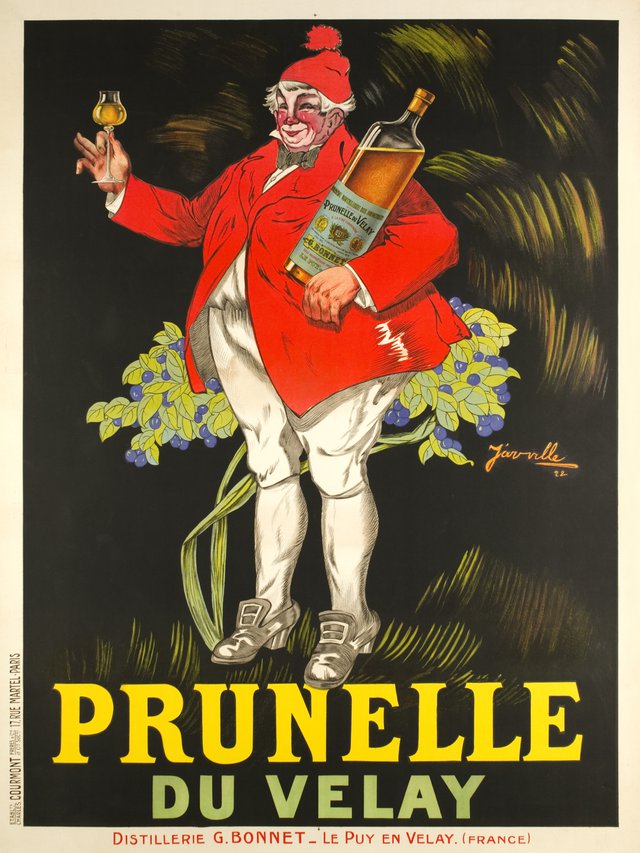 Prunelle du Velay, Distillerie G. Bonnet, Le Puy-en-Velay (France)