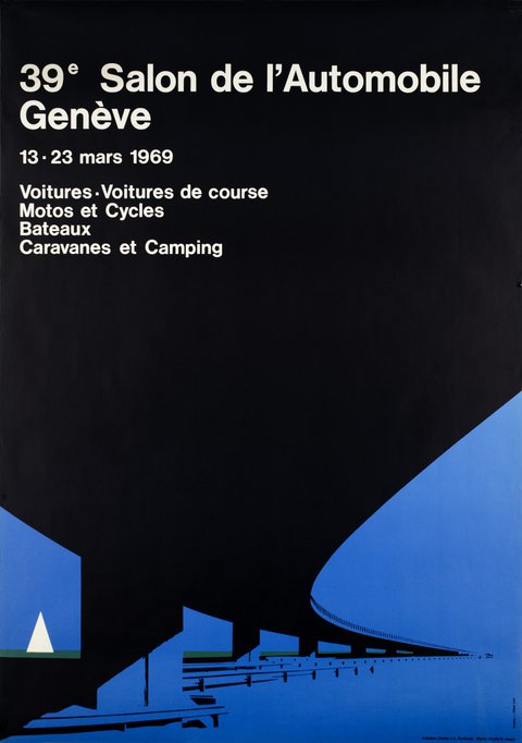 Genève, 39e Salon de l'Automobile, Mars 1969