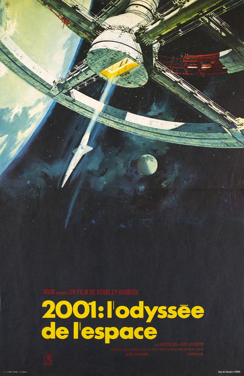 2001: L'Odyssée de l'Espace, Un film de Stanley kubrick – Affiche ancienne – Stanley KUBRICK, Robert T. MCCALL – 1978