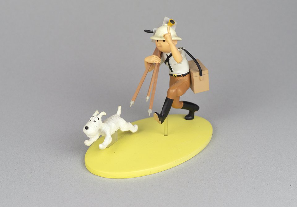 Tintin au Congo, Tintin Cinéaste