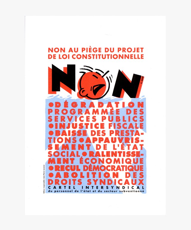 NON au piège du Projet de Loi Constitutionnelle