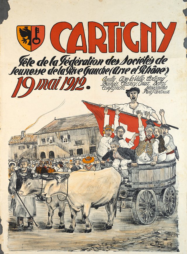 Cartigny, Fête de la Fédération des Sociétés de Jeunesse Rive gauche (Arve et Rhône)
