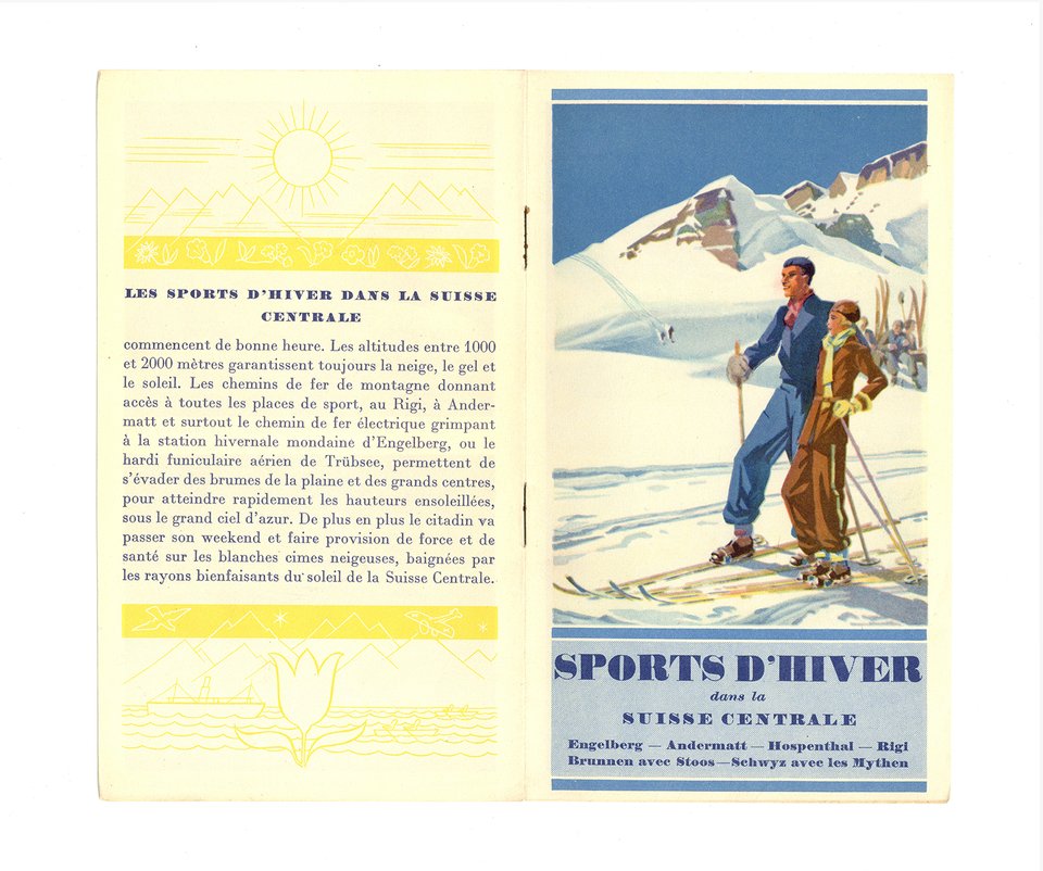 Sports d’hiver dans la Suisse centrale