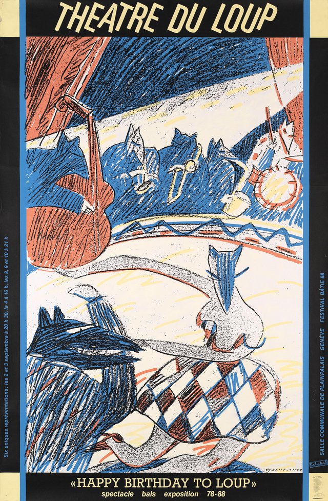 Théâtre du Loup, Happy Birthday to Loup, Spectacle bals exposition, Festival Bâtie 88