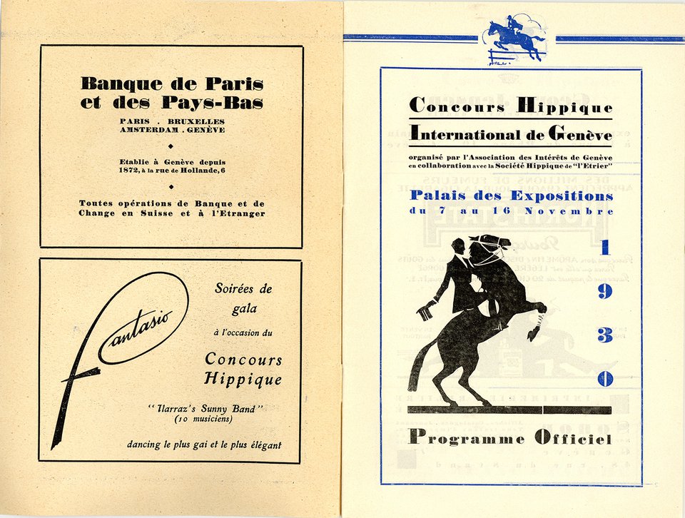 5ème concours hippique international, Genève