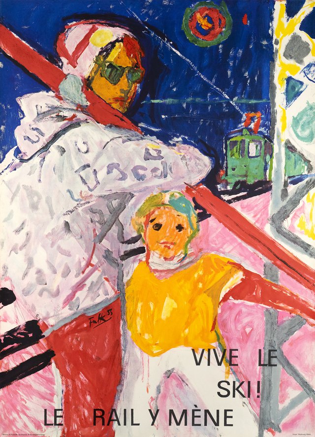 Vive le ski ! le rail y mène