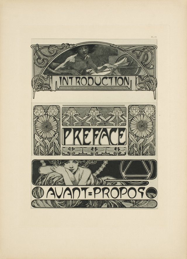 Les Documents Décoratifs, Planche n°19