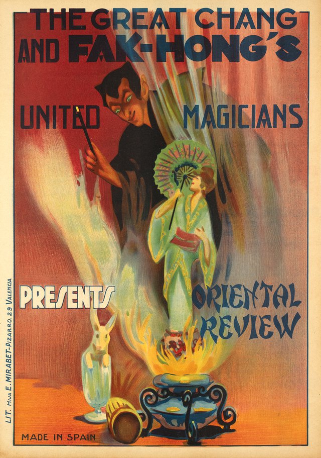 The great Chang and Fak-Hong's, united magicians presents the oriental review