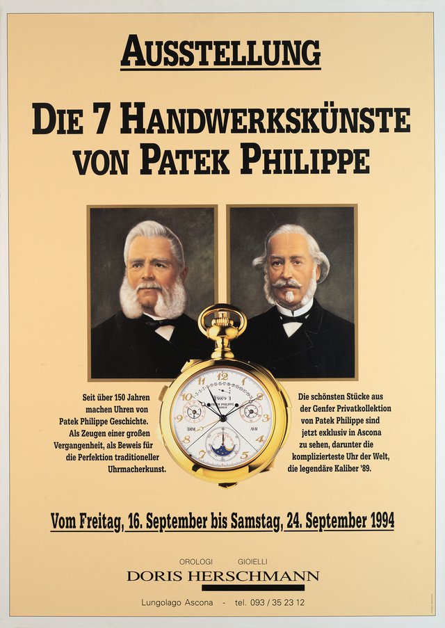 Die 7 Handwerkskünste von Patek Philippe