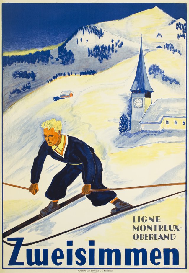 Zweisimmen, ligne Montreux-Oberland