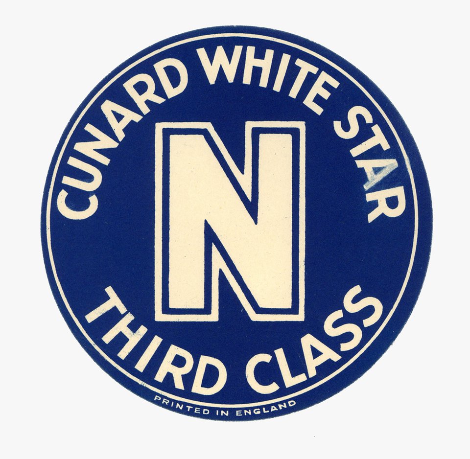 Cunard Line Third Class – Vintage poster – ANONYMOUS – None