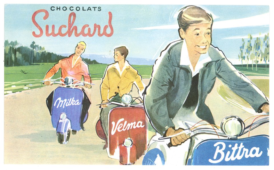 Chocolat Suchard – Vintage poster – ANONYMOUS – 1960