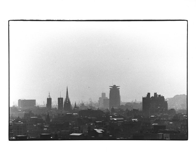 Vue de la ville depuis la Sagrada Familia, Barcelona