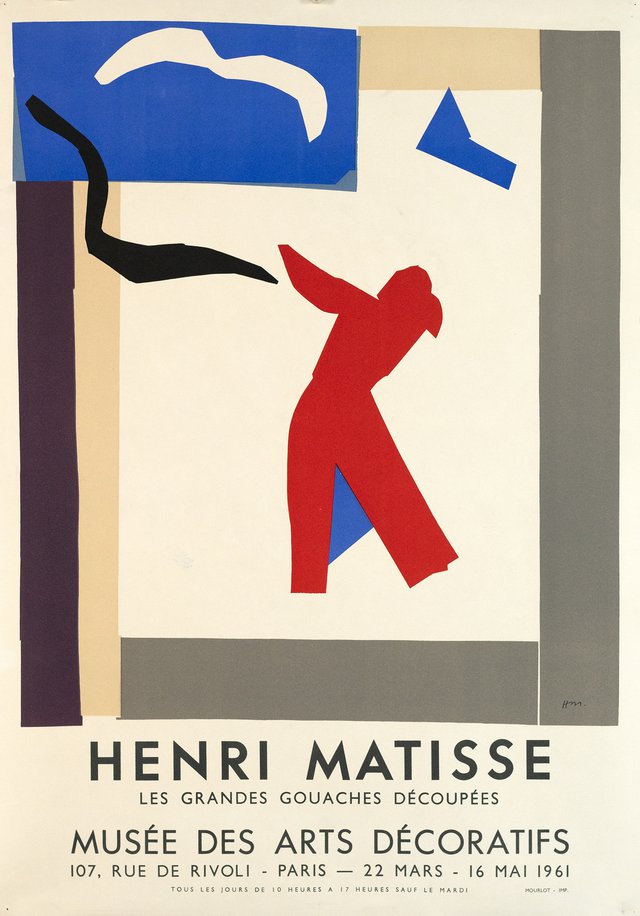 Henri Matisse, Les grandes gouaches découpées, Musée des Arts Décoratifs, Paris