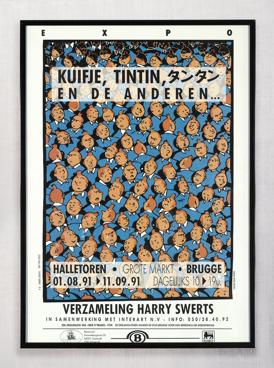 Expo Kuifje, Tintin, En de Anderen, Verzameling Harry Swerts