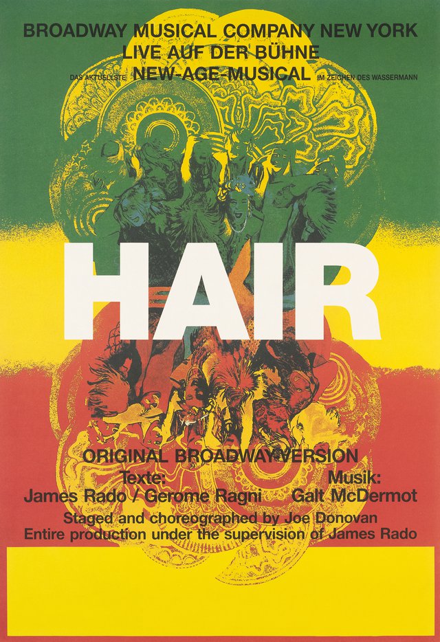Hair, Broadway musical company New York