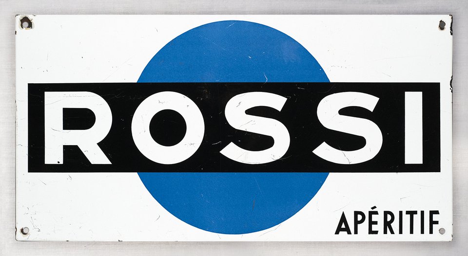 Rossi apéritif – Affiche ancienne – ANONYMOUS – 1950
