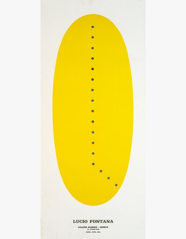 Lucio Fontana, Galerie Bonnier, Genève