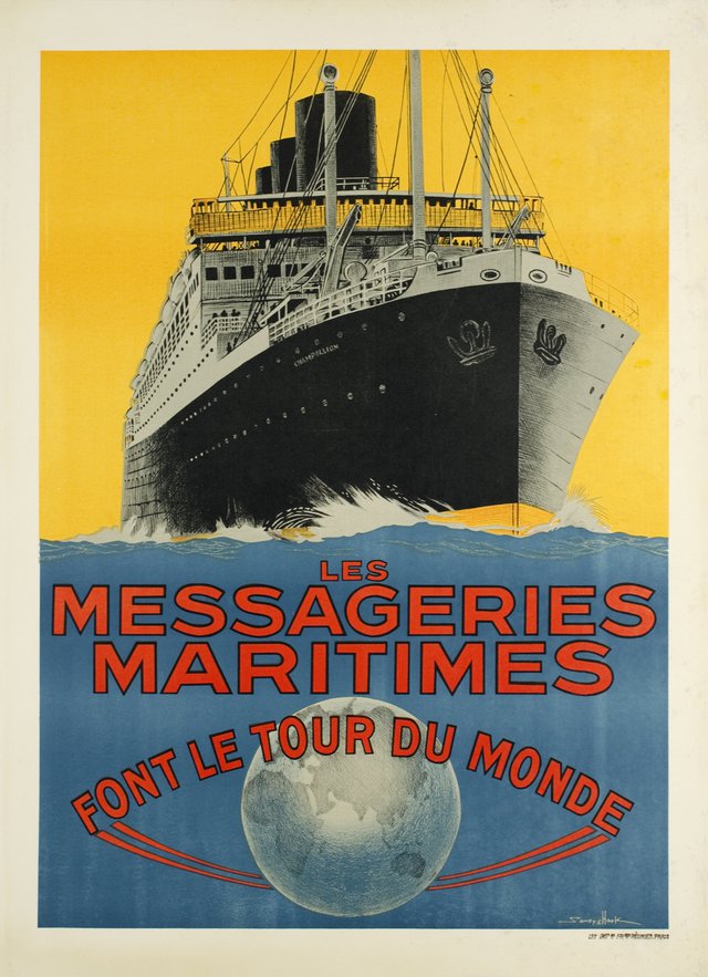 Les Messageries Maritimes font le tour du monde