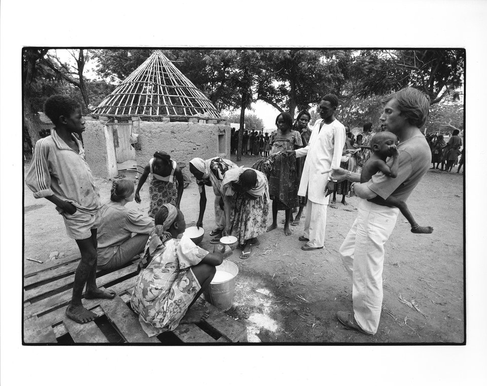 Mission CICR, Tchad – Photographies originales – Dany GIGNOUX – 1982