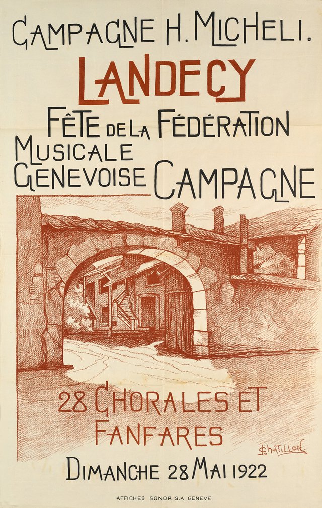 Landecy, Fête de la fédération Musicale Genevoise Campagne
