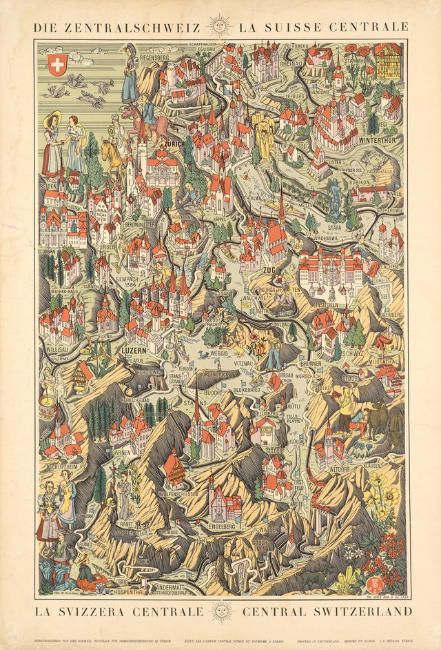 La Suisse Centrale, Central Switzerland