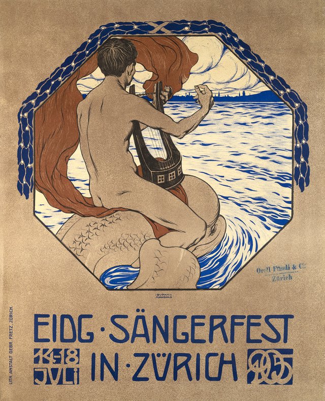 Eidgenossische Sängerfest in Zürich, 1905