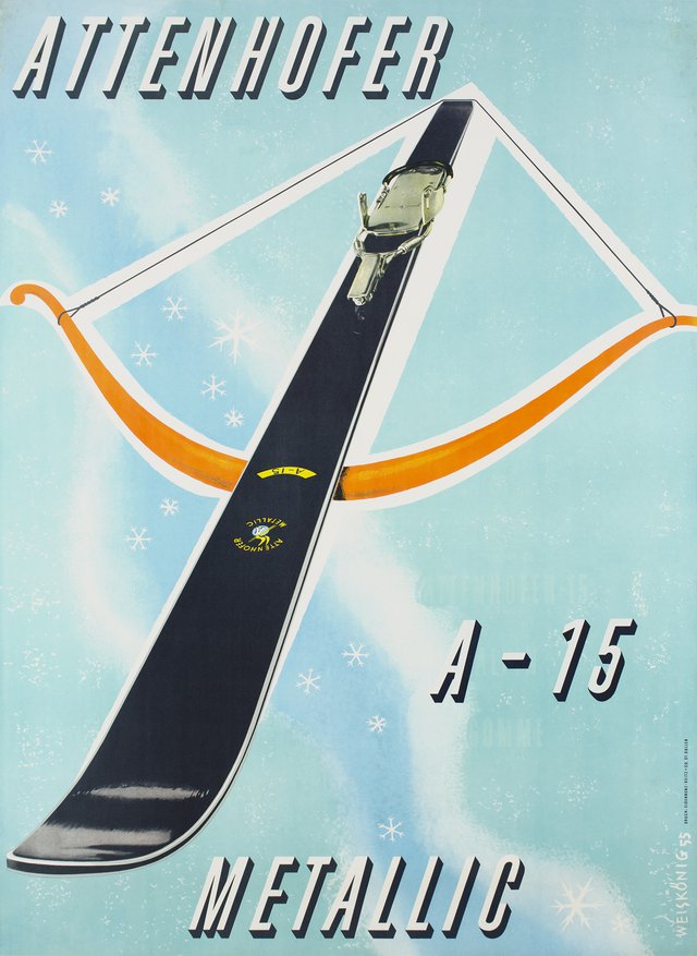 Skis Attenhofer A-15 metallic