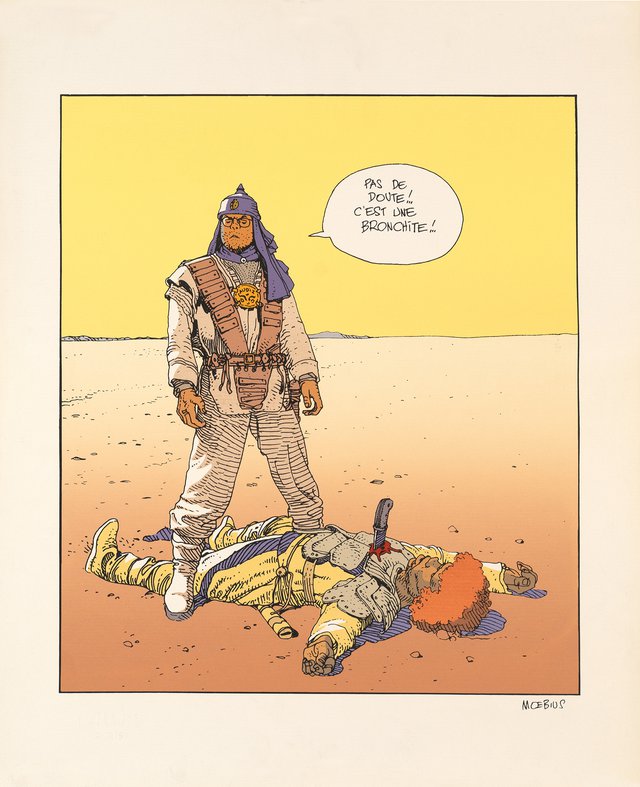 Moebius, Pas de doute... c'est une bronchite!