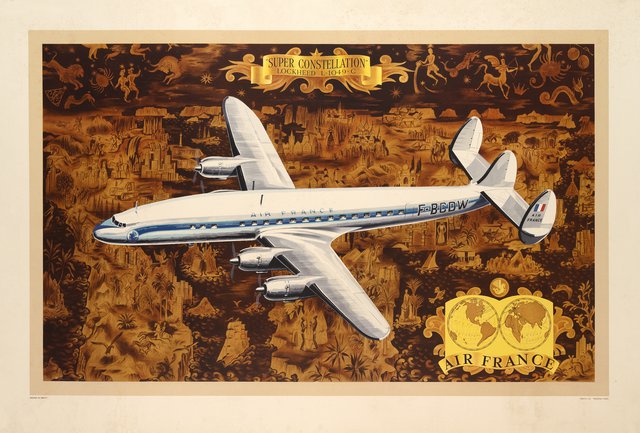 Air France, Super Constellation Lockheed L-1049-C