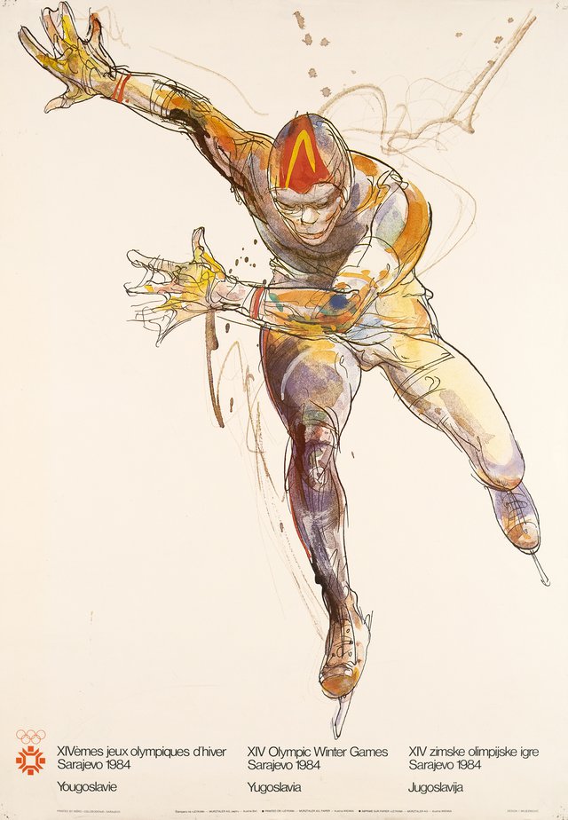XIVèmes Jeux Olympiques d'Hiver Sarajevo, Yougoslavie