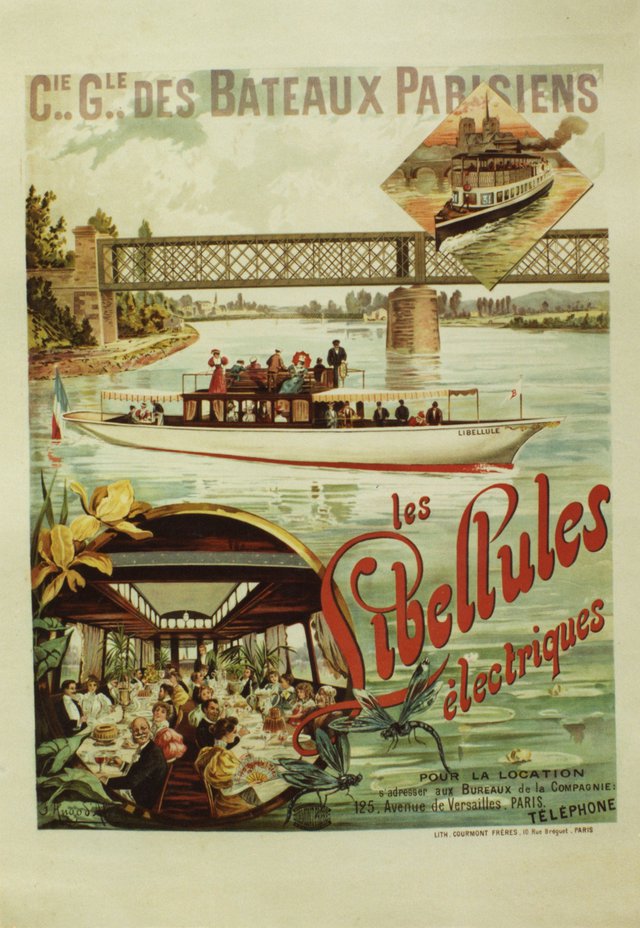 Les Libellules électriques, Compagnie Générale des Bateaux parisiens