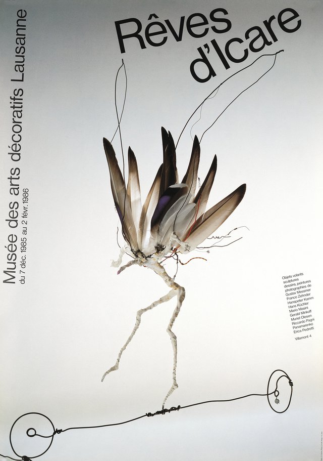 Exposition "Rêve d'Icare", Musée d'arts décoratifs, Lausanne