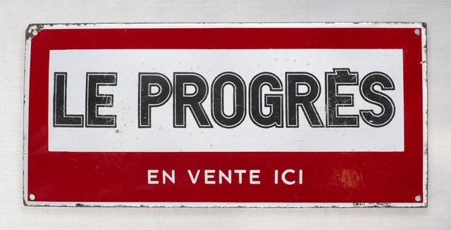Le Progrès, En vente ici
