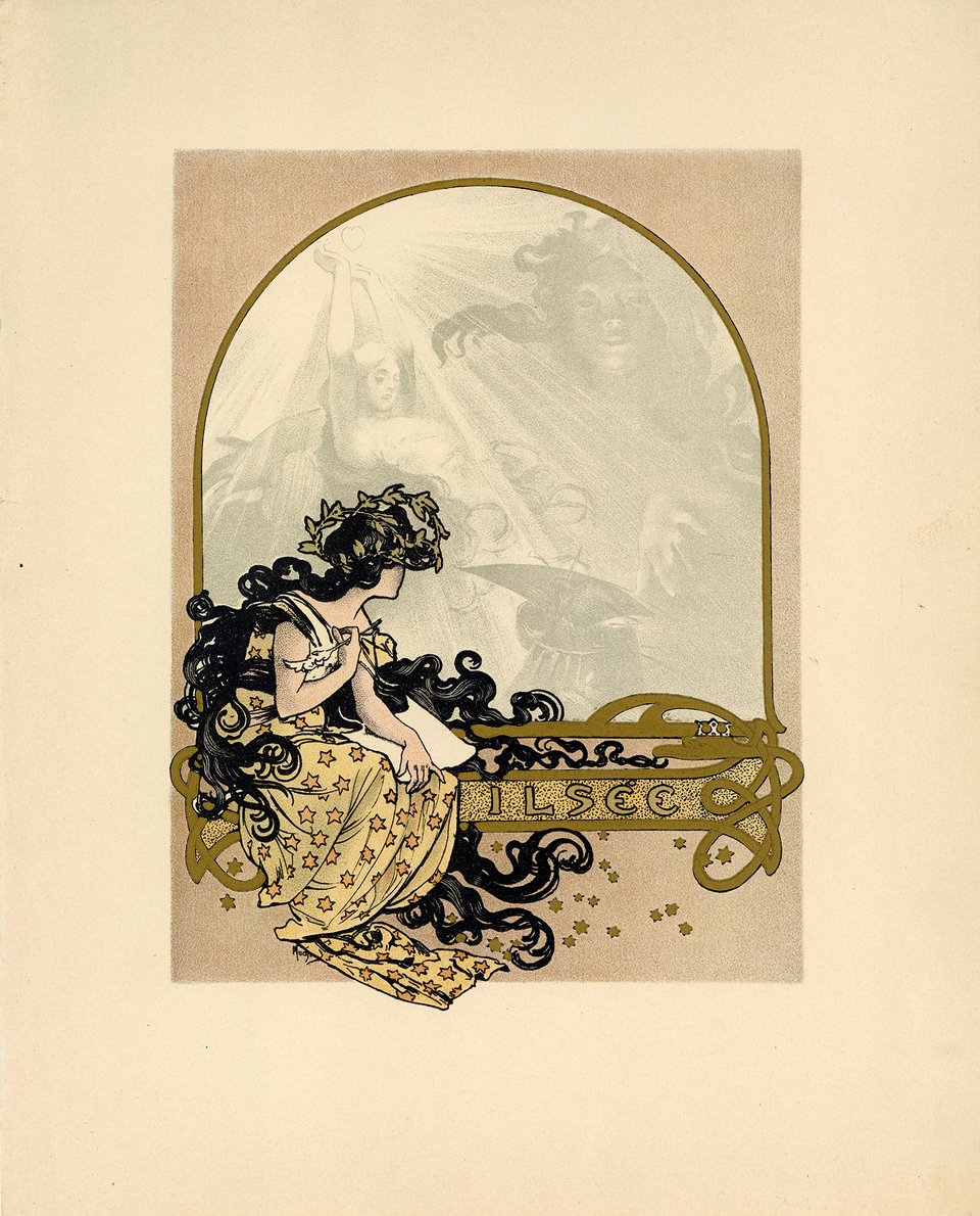 Ilsée, Princesse de Tripoli – Affiche ancienne – Alphonse MUCHA – 1897