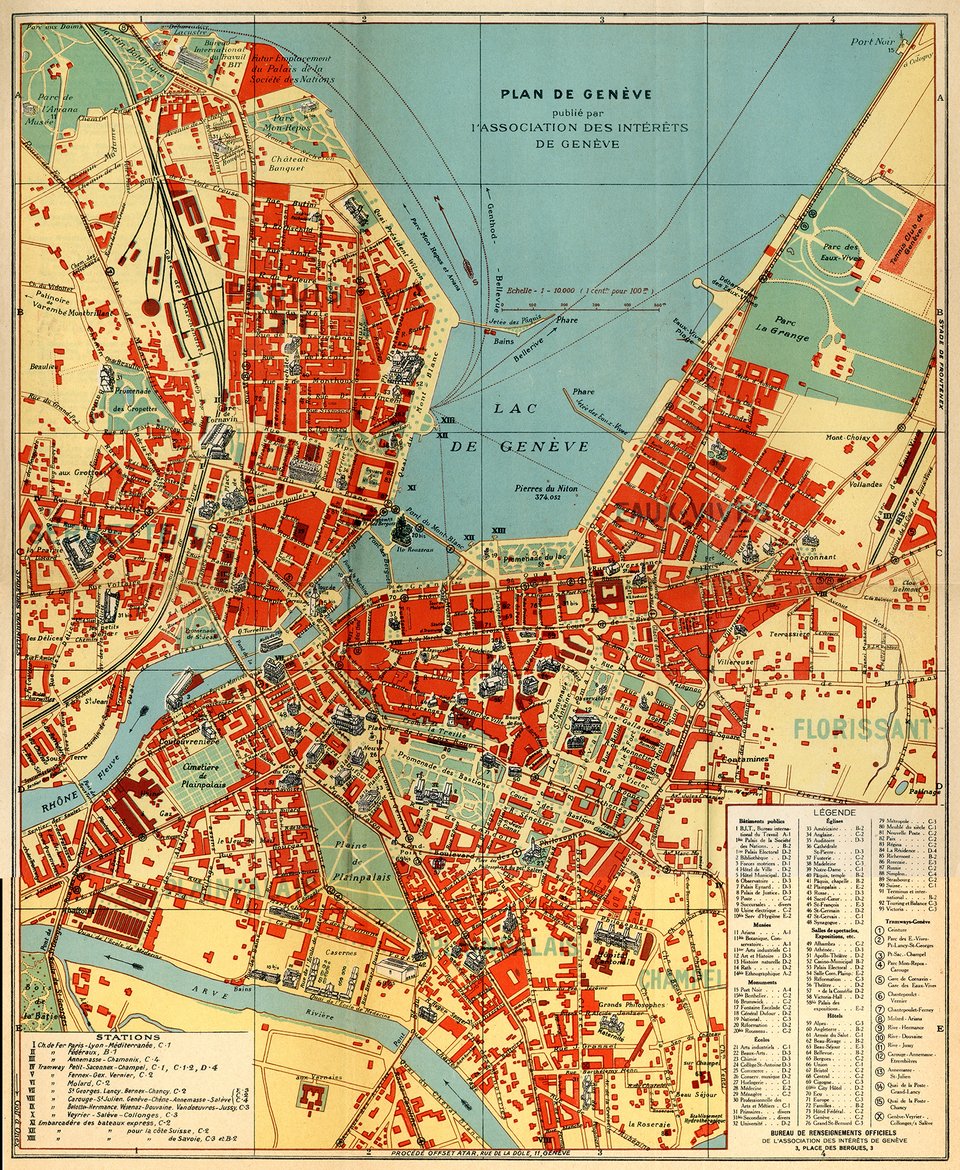 Genève, Siège de la Société des Nations