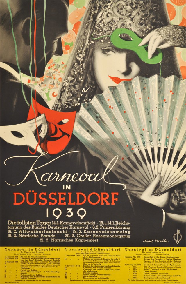 Karneval in Düsseldorf 1939