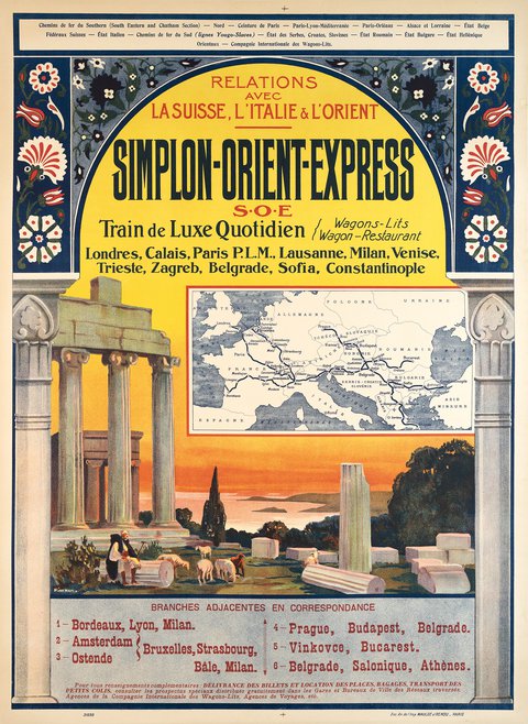 Simplon-Orient-Express, Relations avec la Suisse, l'Italie & l'Orient