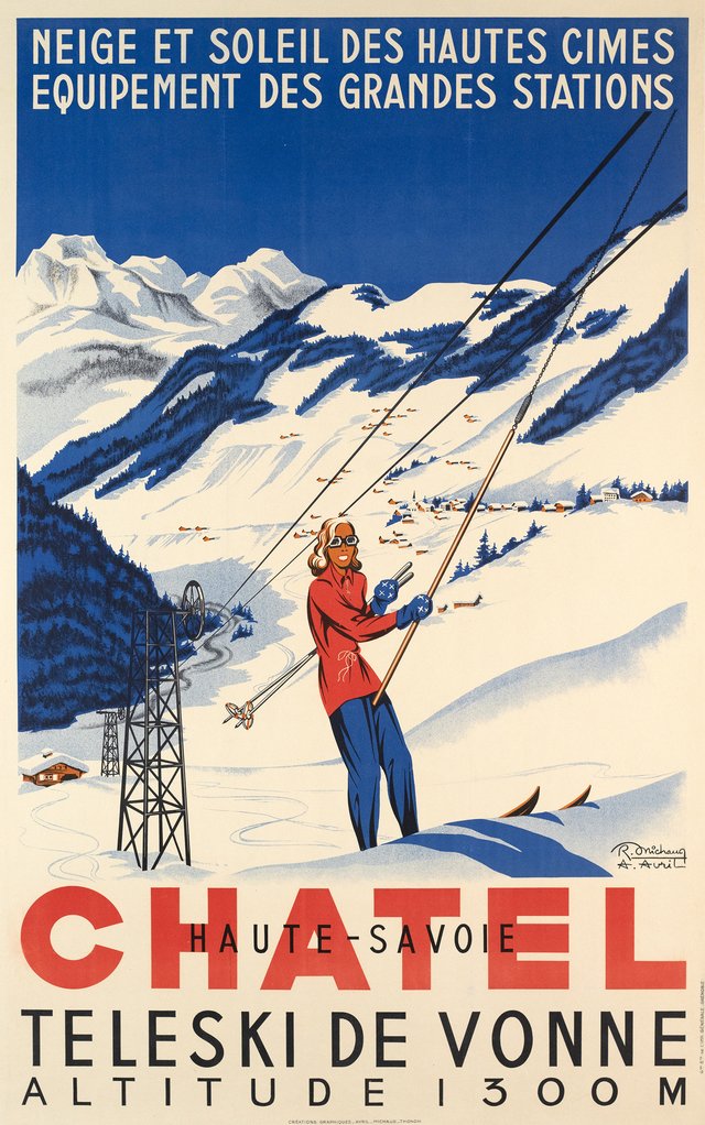 Chatel, Haute-Savoie, Teleski de Vonne