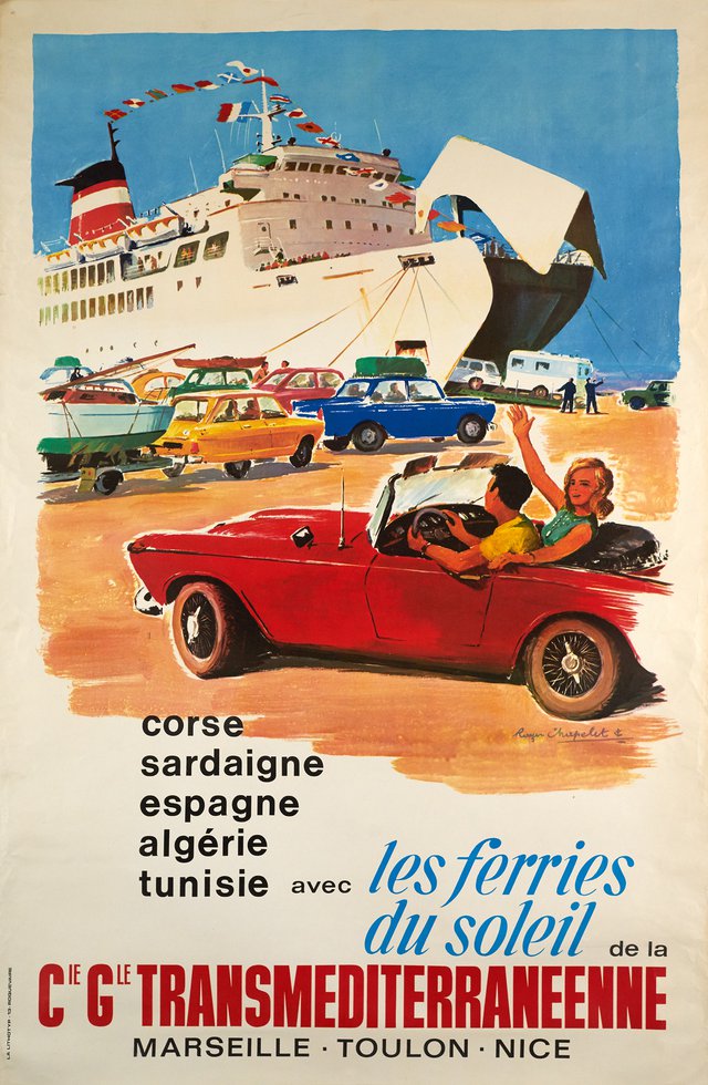 Compagnie Générale Transméditerranéenne, Les Ferries du Soleil
