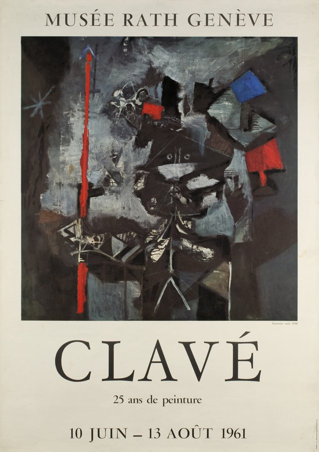 Exposition Clavé au Musée Rath, Genève