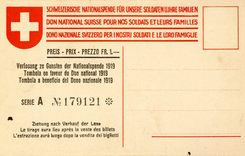 Don national Suisse pour nos soldats et leurs familles