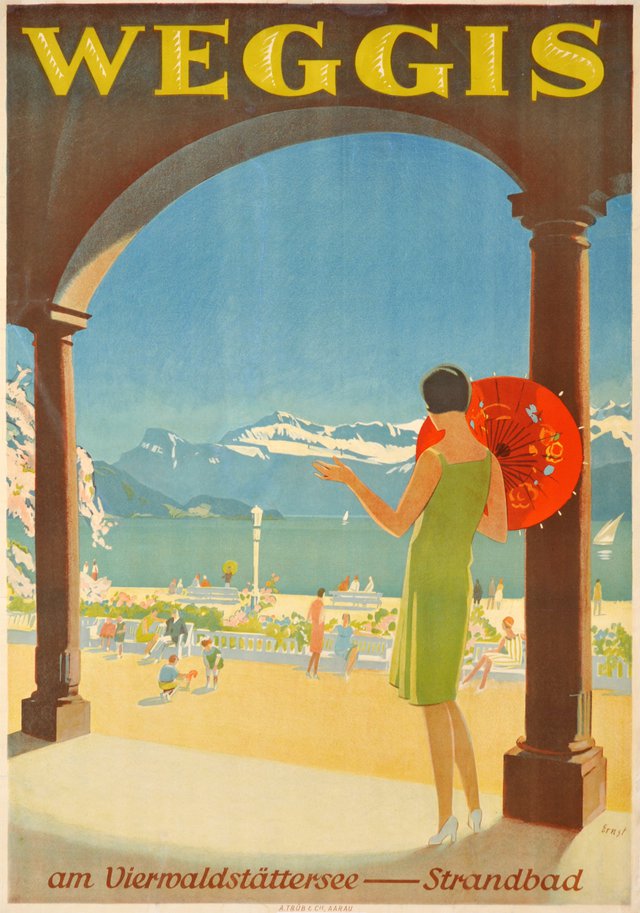 Weggis am Vierwaldstattersee, Strandbad