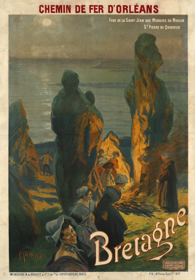Bretagne, Chemin de Fer d'Orléans